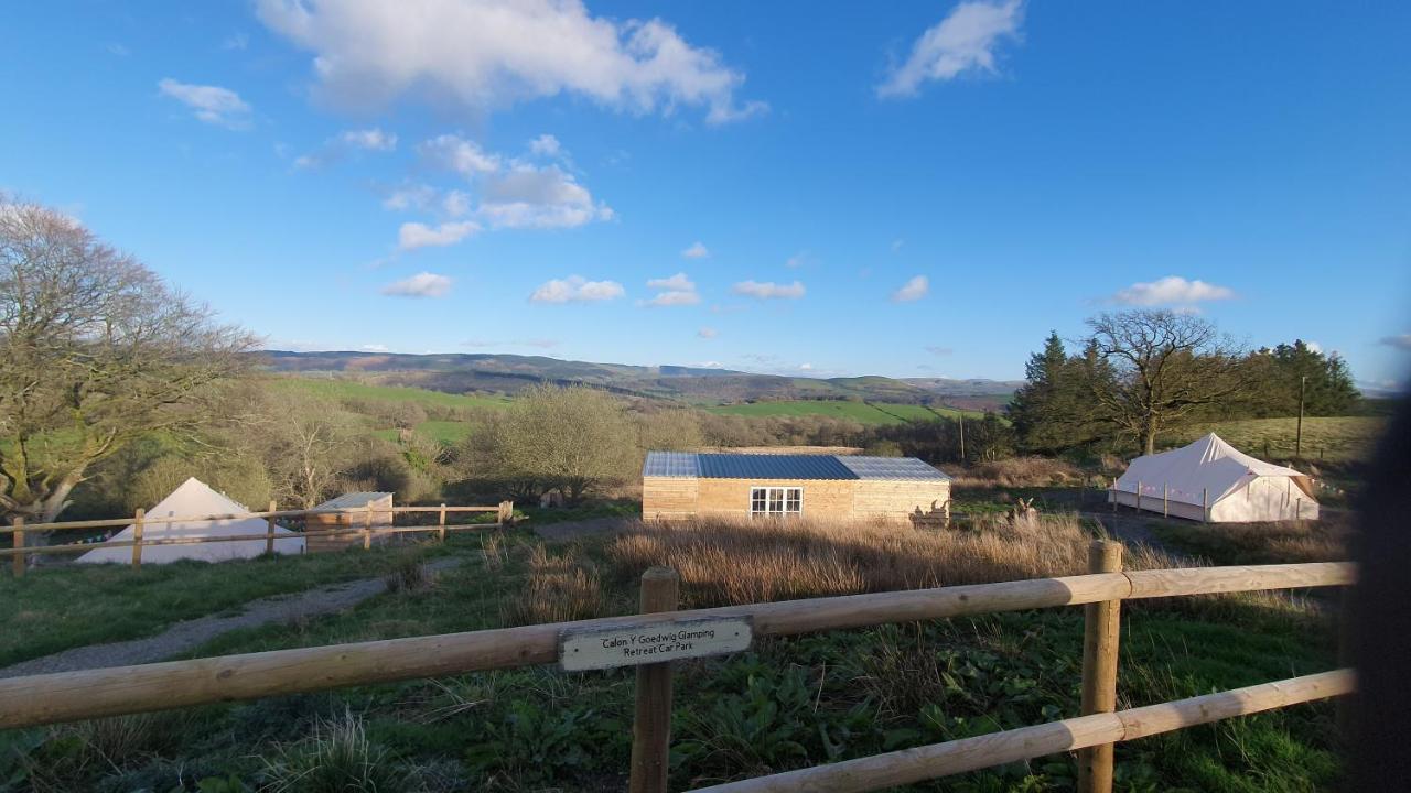 Calon Y Goedwig Glamping Hotel Llandovery Eksteriør billede